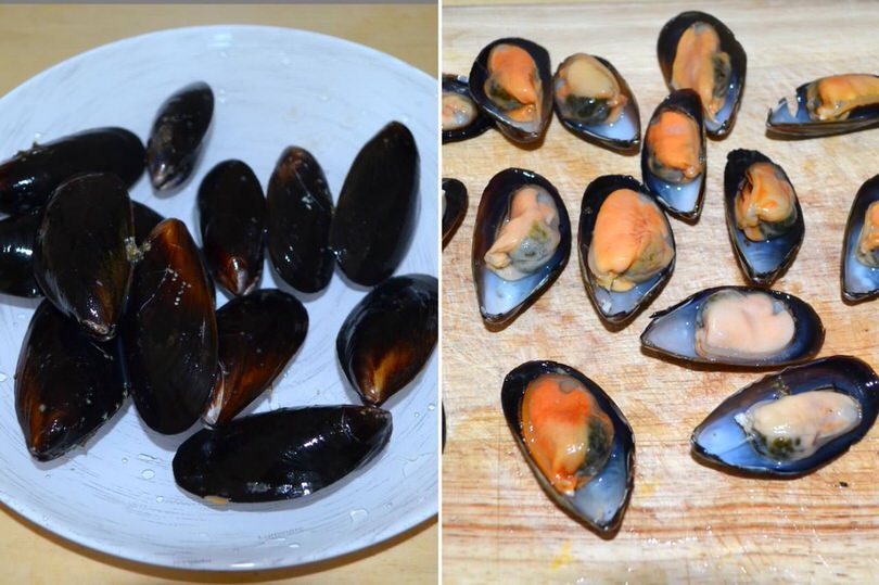 1 aprire cozze