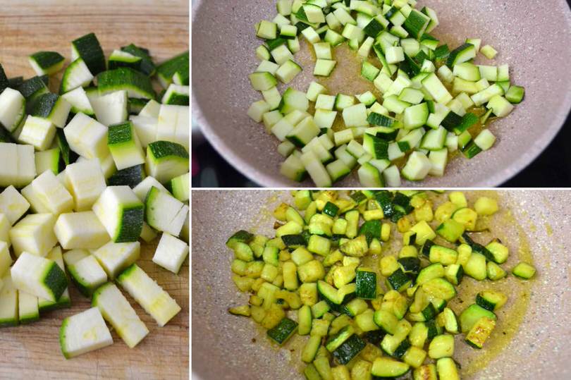 2 cuocere zucchine