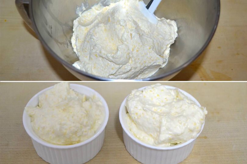 6 amalgamare delicatamente