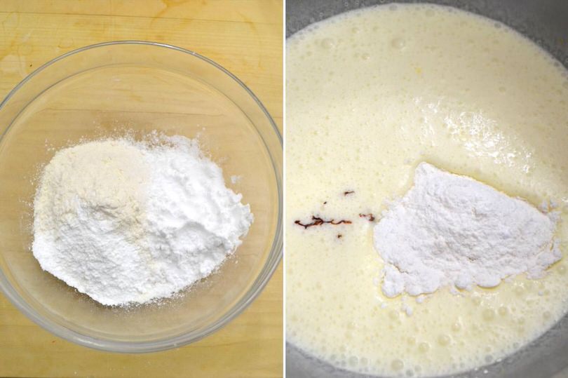 collage passaggi ricetta