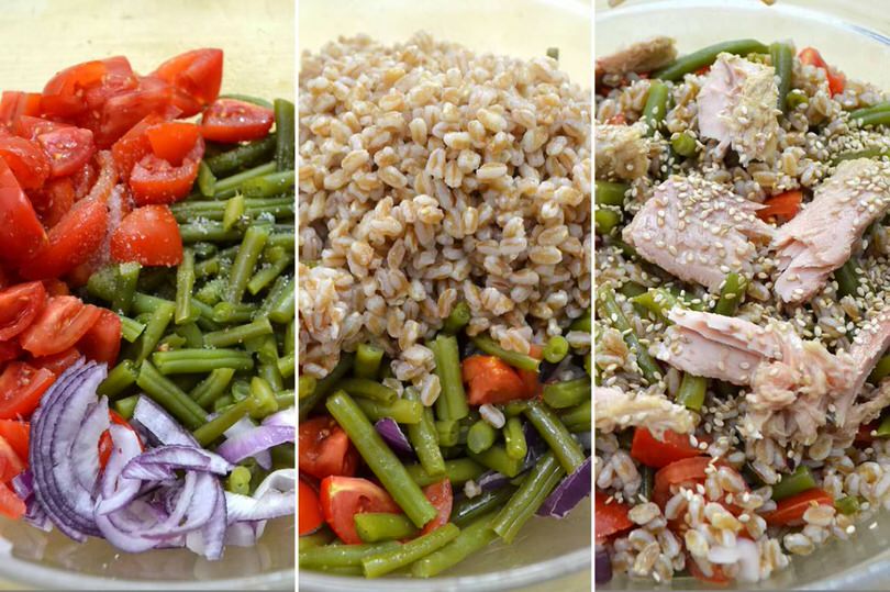 comporre insalata