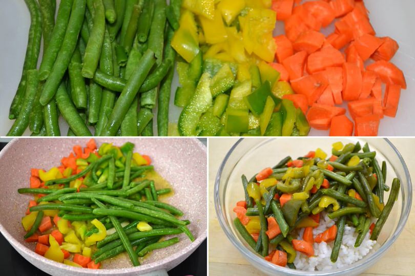 cuocere verdure