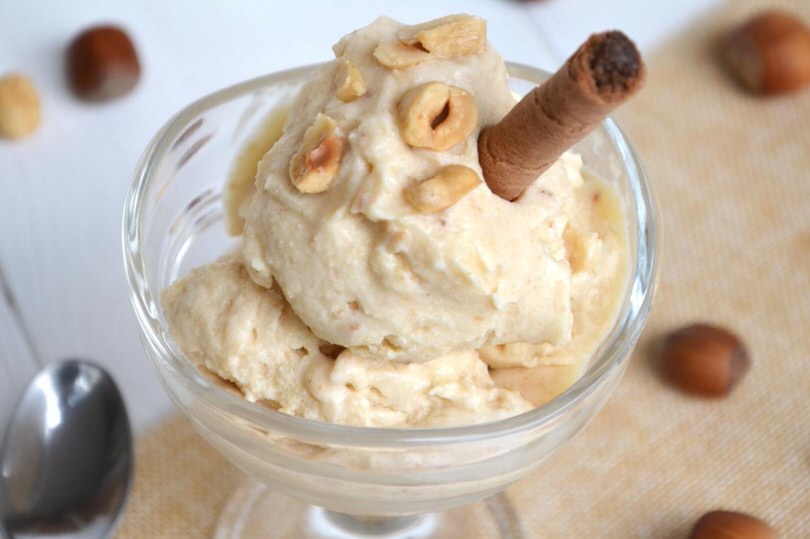Gelato alla nocciola
