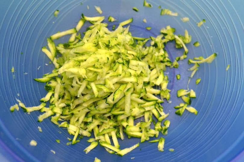 grattugiare zucchine