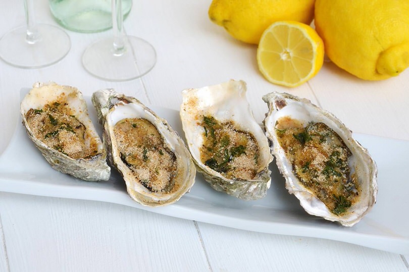 Ostriche gratinate