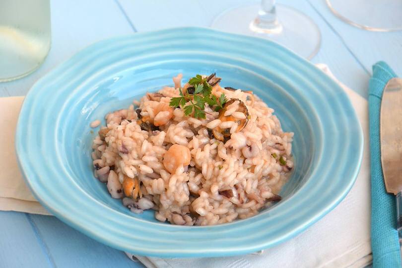 Risotto alla pescatora