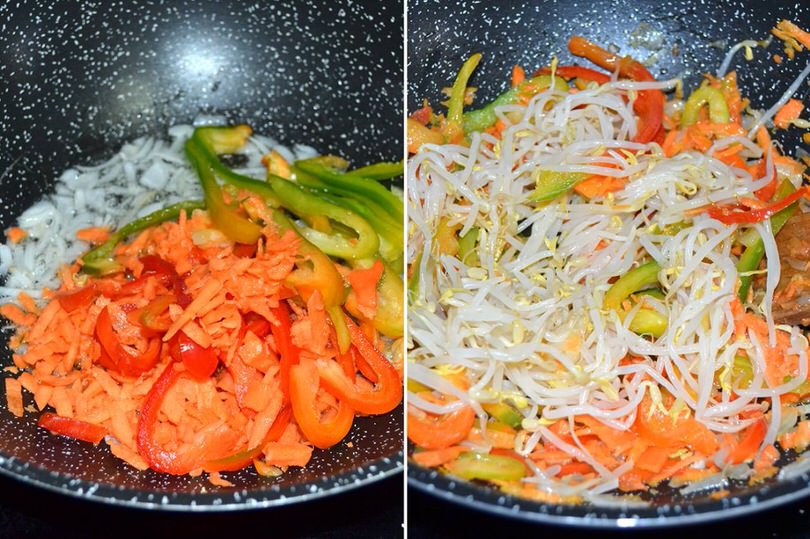 saltare verdure