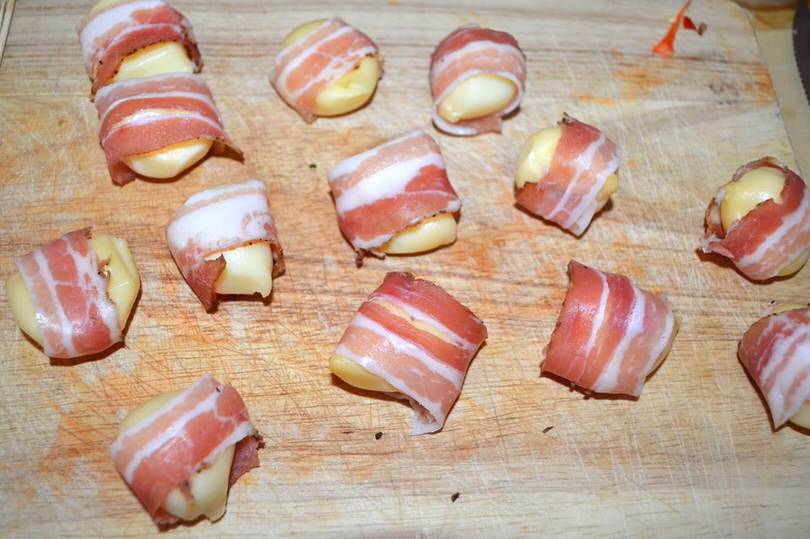 2 avvolgere pancetta