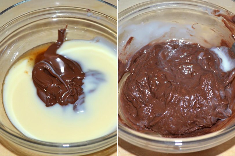 2 latte condensato e nutella