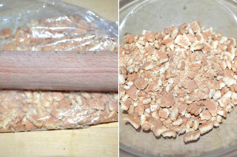 2 sminuzzare biscotti