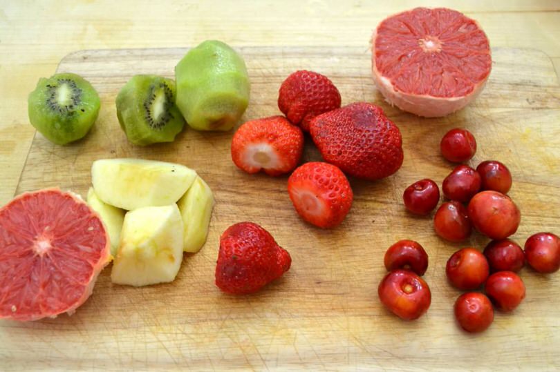 3 lavare frutta
