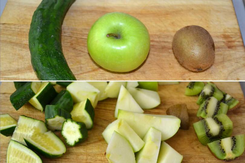 tagliare frutta