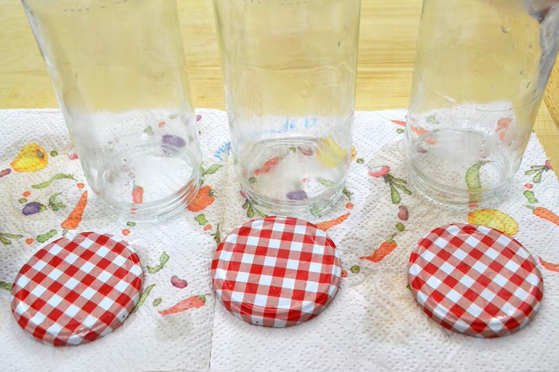 6 sterilizzare i vasetti