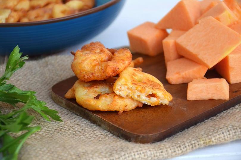 Frittelle di zucca salate
