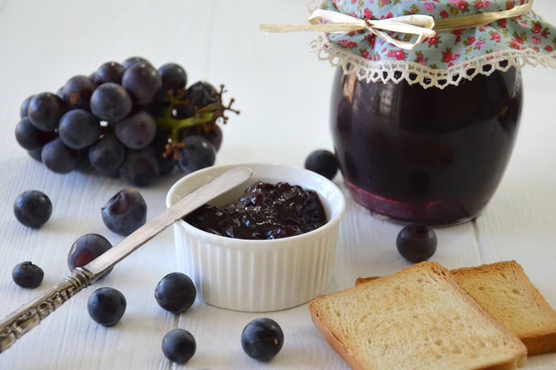 Marmellata di uva fragola