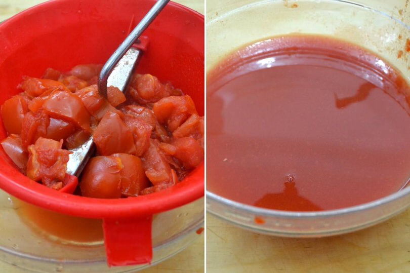 passare pomodori