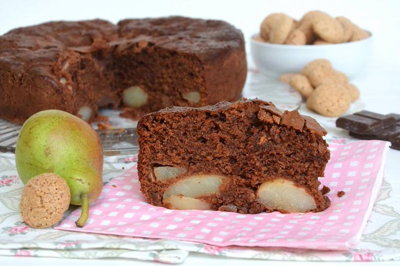 torta-pere-e-cioccolato