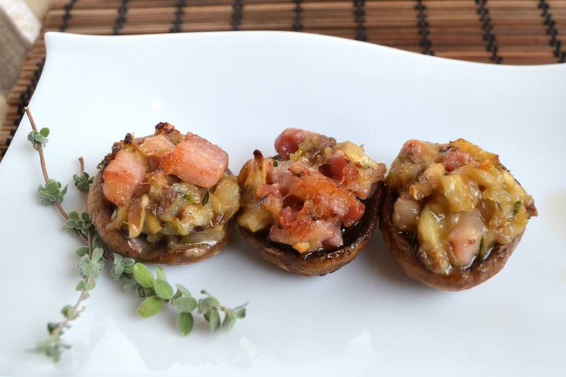 Funghi ripieni