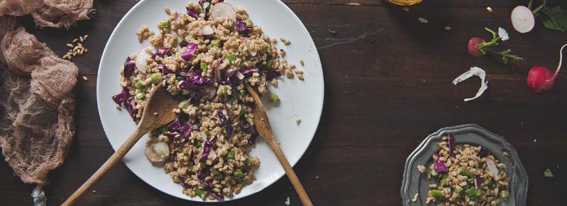 Come condire il farro