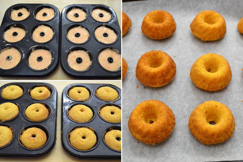 5 cuocere ciambelline nel forno