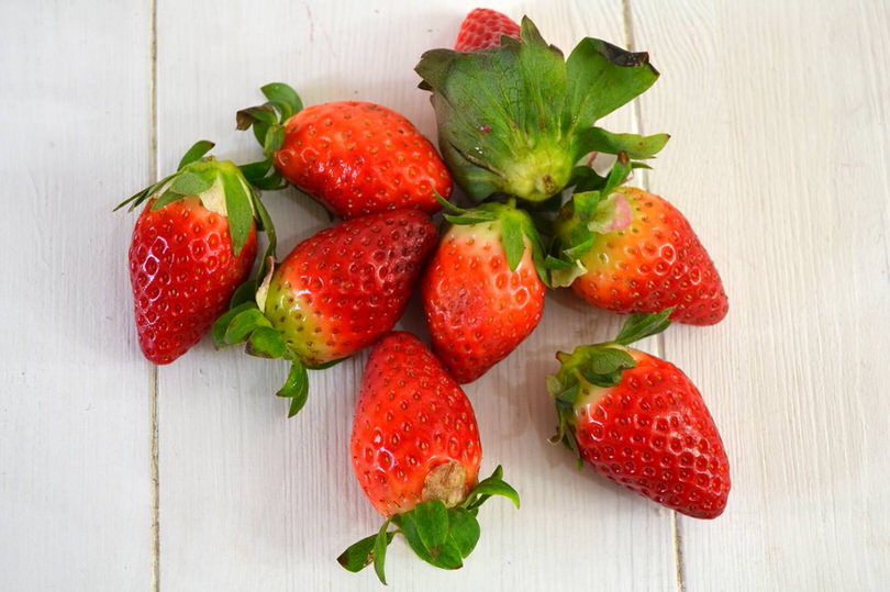 0 lavare fragole