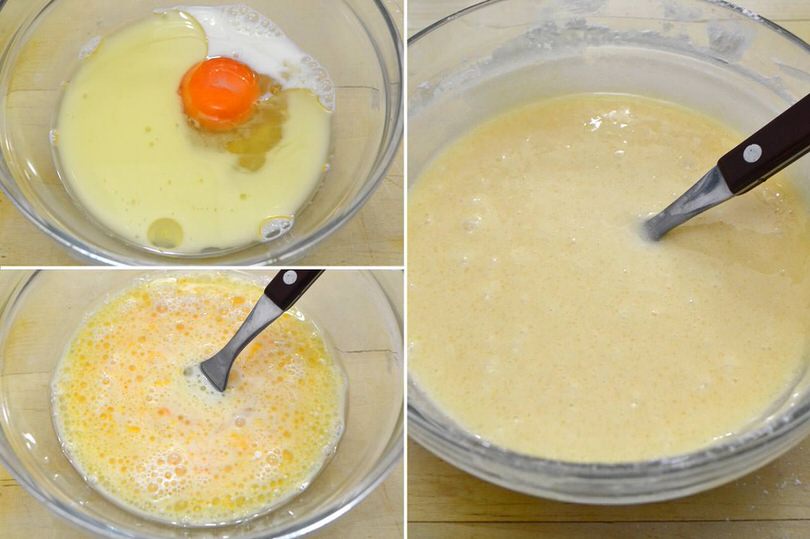 2 uovo latte olio