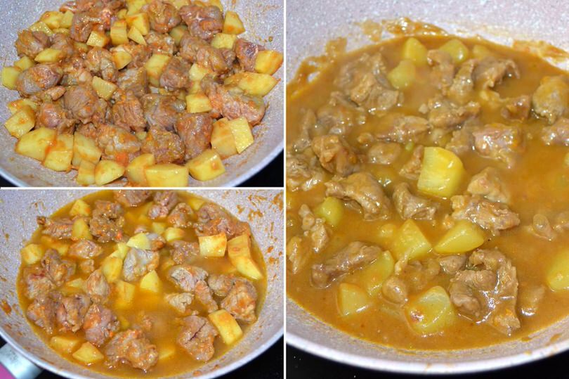 4 cuocere spezzatino