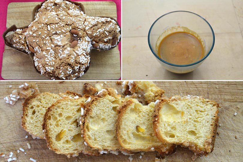 2 tagliare colomba