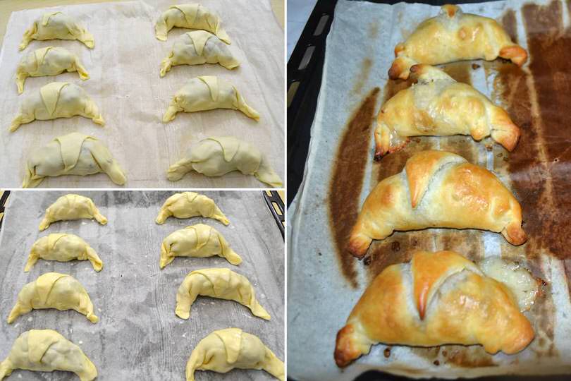5 cuocere cornetti