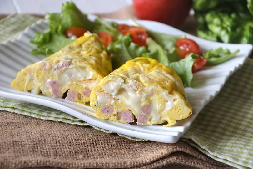 Omelette in a bag