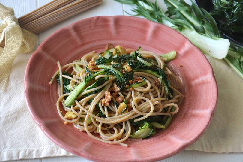 Pasta con puntarelle