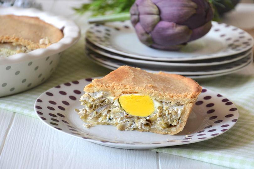 Torta Pasqualina ai carciofi