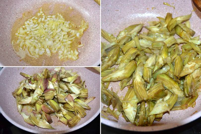 3 cuocere carciofi