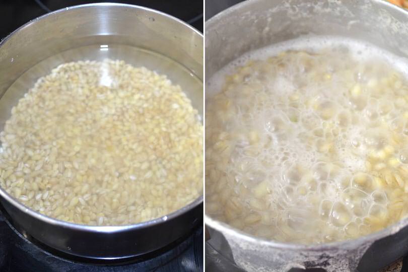 1 cuocere orzo