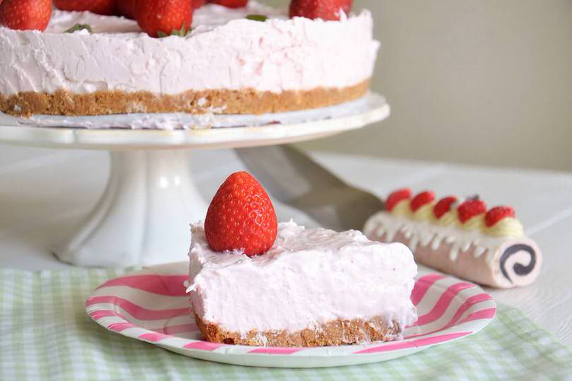 Cheesecake senza cottura