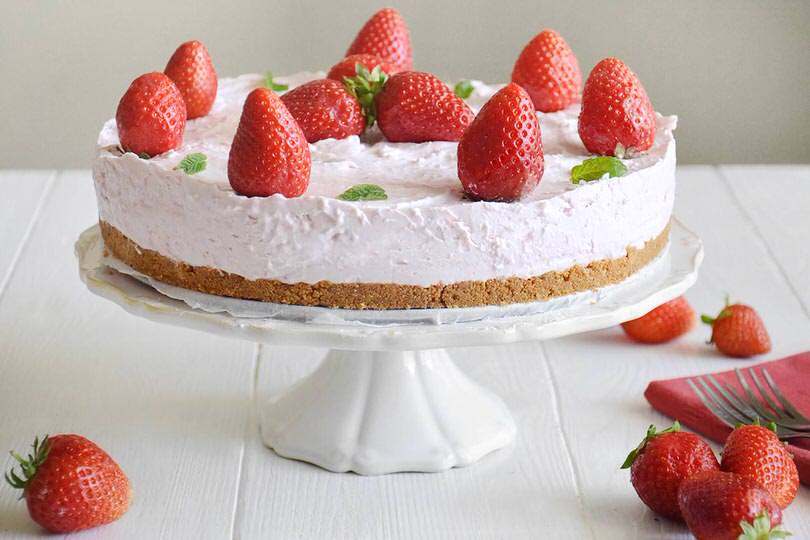 Cheesecake alle fragole