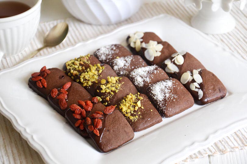frollini al cacao