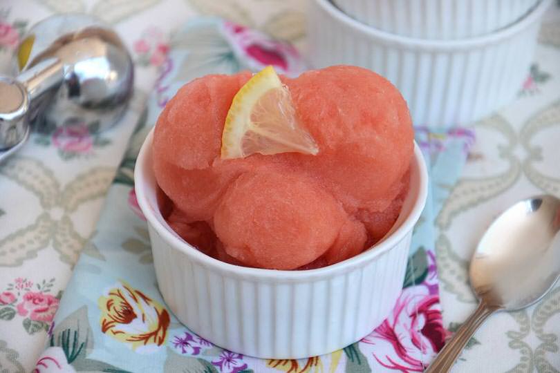 Sorbetto all’anguria