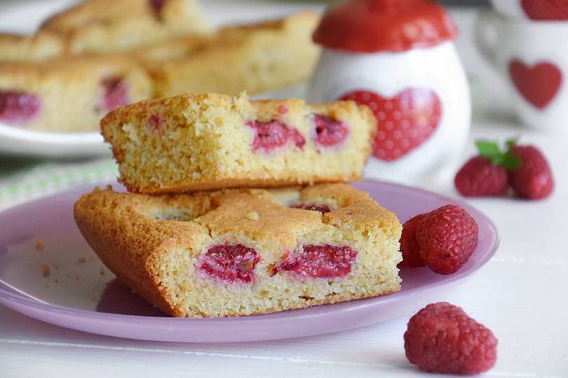 Torta ai lamponi