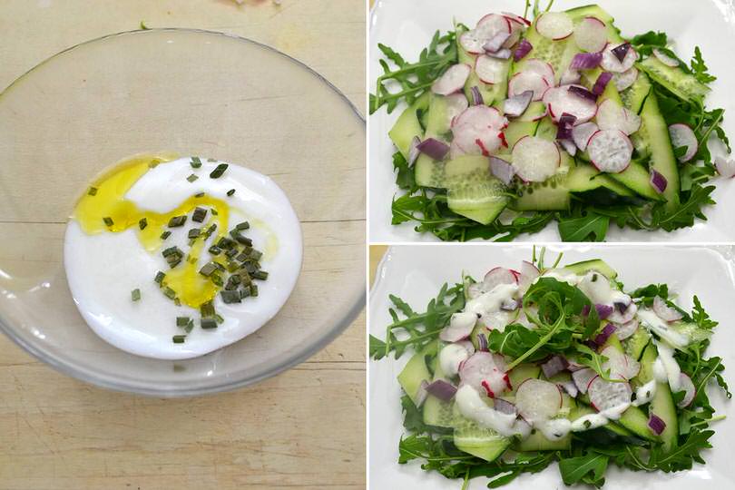 2 condire con emulsione yogurt