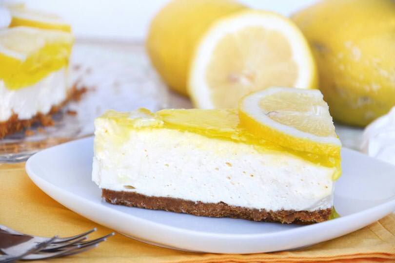Torta fredda limone