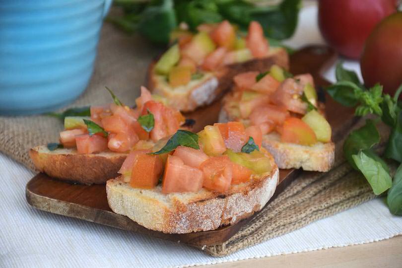 Bruschette al pomodoro