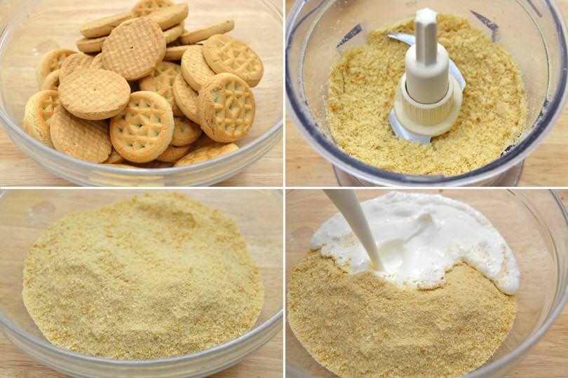 2 tritare i biscotti