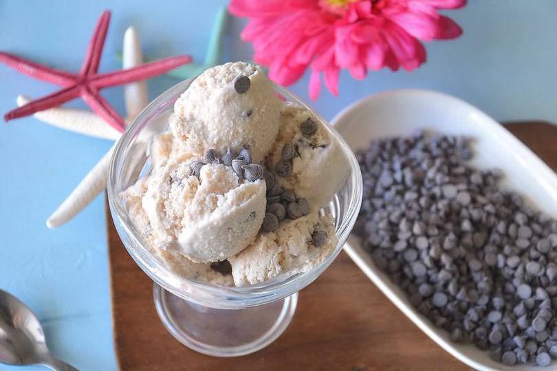 Ice cream in a bag