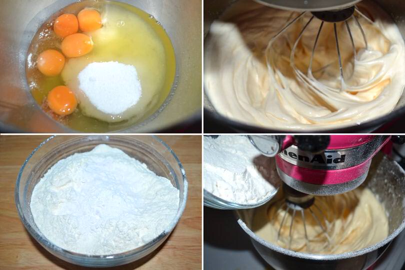 1 impasto di uova e farina
