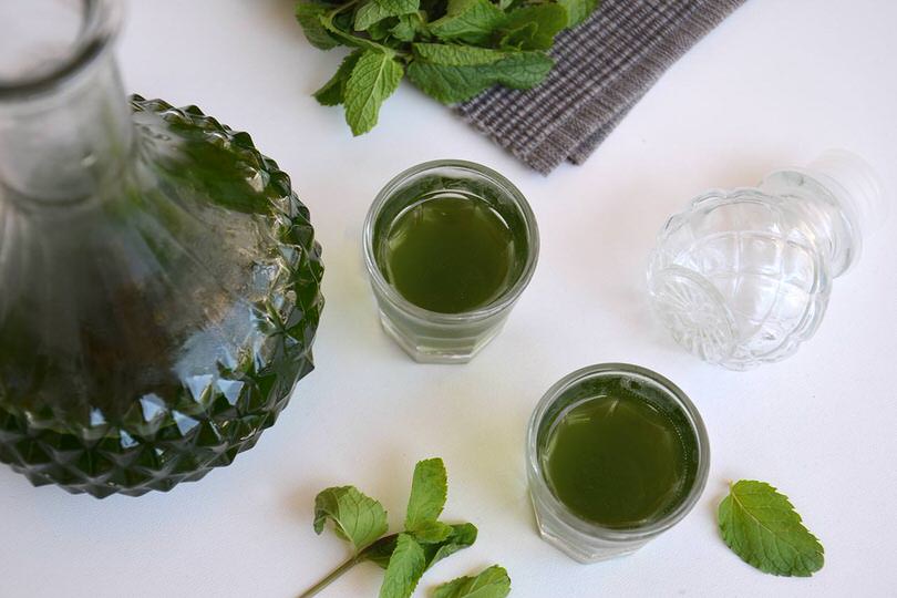 Liquore alla menta