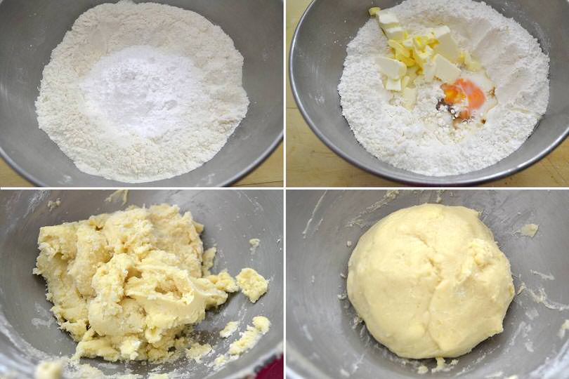 1 impastare ingredienti