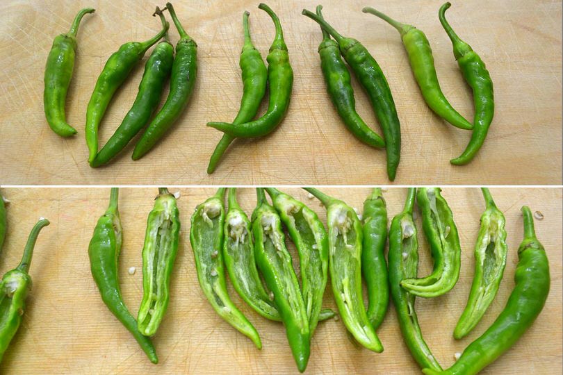 1 pulire peperoncini