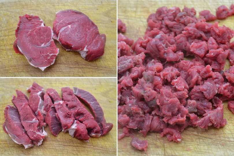 1 tagliare carne