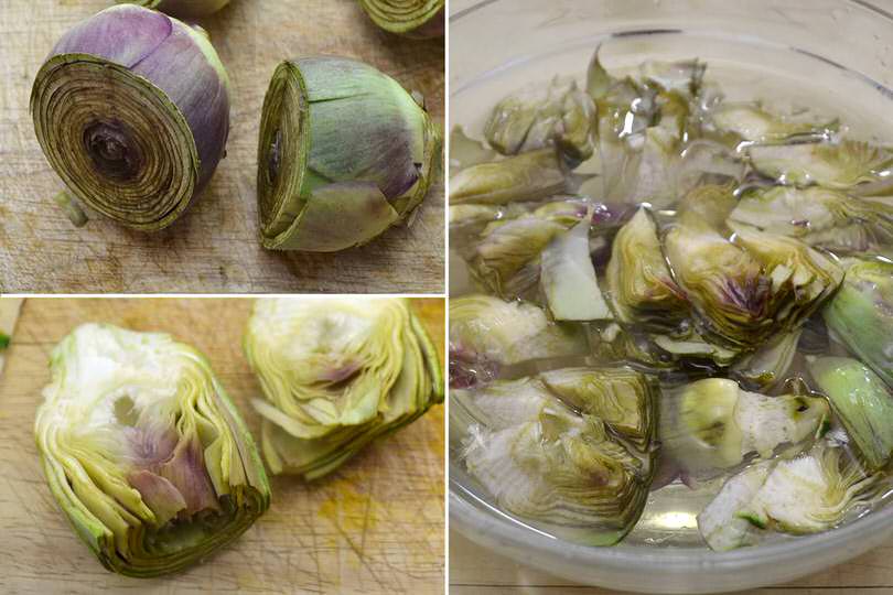 1 talgiare carciofi